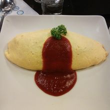 プレーンオムライス