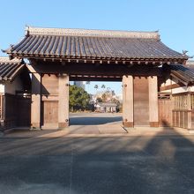 城門。復元です。