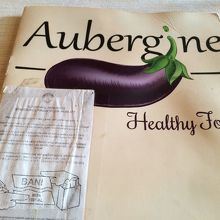 可愛いメニュー