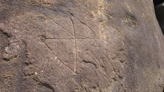 稲荷櫓の石垣に