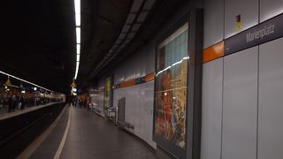 ミュンヘン観光の中心地。　S-Bahn⇔U-Bahnの乗り換えも、ミュンヘン中央駅よりもコンパクトで分かりやすい!