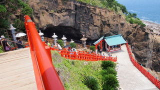 絶景の鵜戸神宮