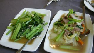 きれいなレストランでした