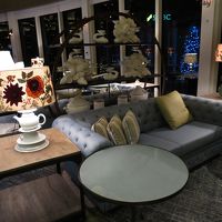 38階にある夜景が楽しめるクラブラウンジ