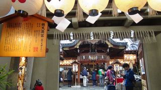 京の台所錦市場の東端にあります