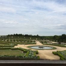 宮殿内からの眺め