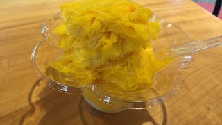 ふわ雪氷のマンゴーかき氷 ♪