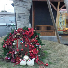 たまご屋さんのクリスマスリース