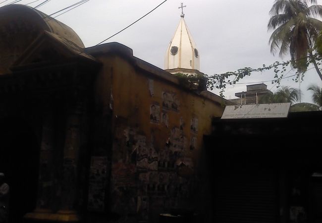 バングラデシュには珍しい教会