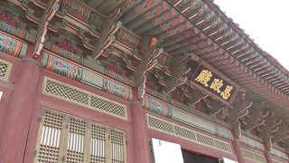 景福宮の王様の居場所