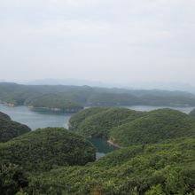 浅茅湾方面です。
