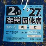 クラツリのバスツアーで観た長岡大花火大会