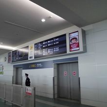 国際線到着ロビー