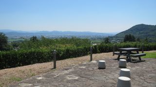 眺めの良い見晴台あり