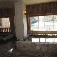 渓流風呂は男女日替わり