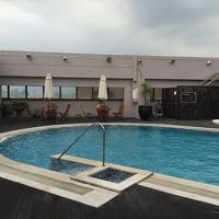 狭さが残念なプール