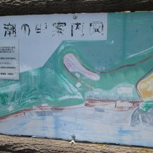 青潮の里の案内図です。