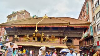 タメル地区で最も美しいと思われる寺院