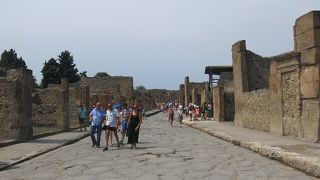 ポンペイのメイン通り