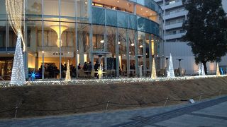 ライトアップが素敵です