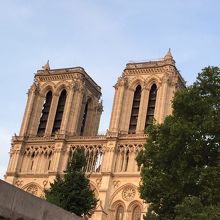 ノートルダム大聖堂が見えた！