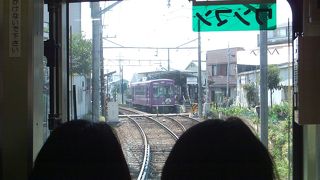 楽しい京都の路面電車