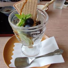 信玄パフェ・・・名前で注文してしまいました！