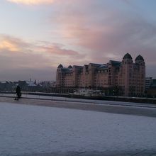 オペラハウスの屋上