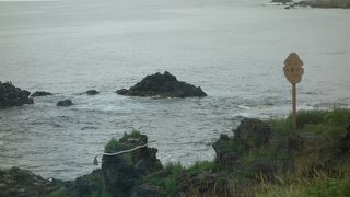 想像力を働かせて　＠人面岩・寝熊の岩