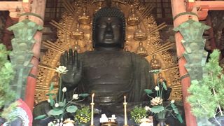 大仏の大きさに感動