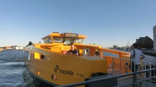 ちょっとしたクルーズ気分も味わえる