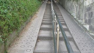 大変急な坂です