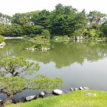 きれいな庭園です