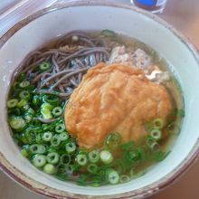 丸天かしわ蕎麦！