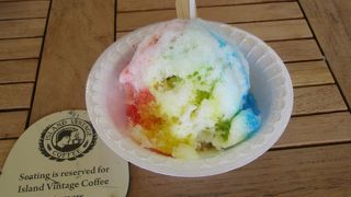 いたって普通のかき氷