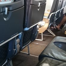 LX644（チューリッヒ→パリ）座席