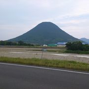 富士山と同じ形です。