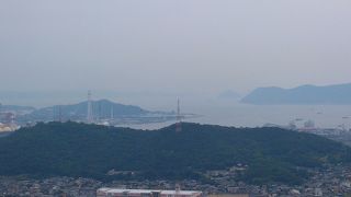 最初の瀬戸大橋です。