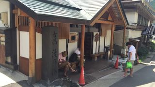 雰囲気ある公衆温泉