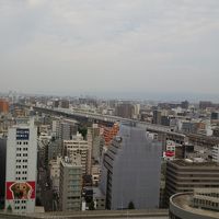 部屋からは新幹線も見えました