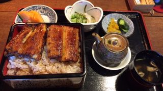 天然うなぎが食べれる人気店