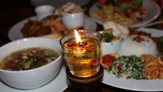 ウブドのインドネシア料理