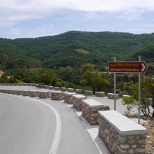 メガロ・メテオロン修道院の見学後スタートです。