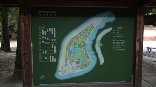 水戸偕楽園、金沢兼六園とともに日本三名園として並び称されています