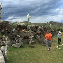 角などがモニュメントとして、、、、