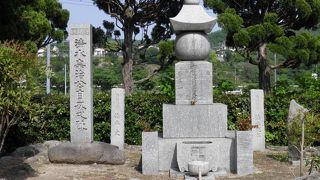 清水宗治自刃の地