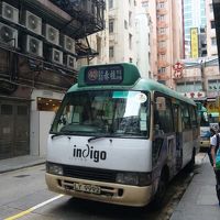 スタンレー（赤柱）行きのミニバス（４０番）。わからない時はこ