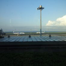 後で移動したＡＮＡラウンジから撮影