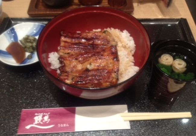大阪で鰻を食べに