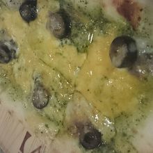 四角いピザです